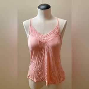 Women’s pink racerback tank